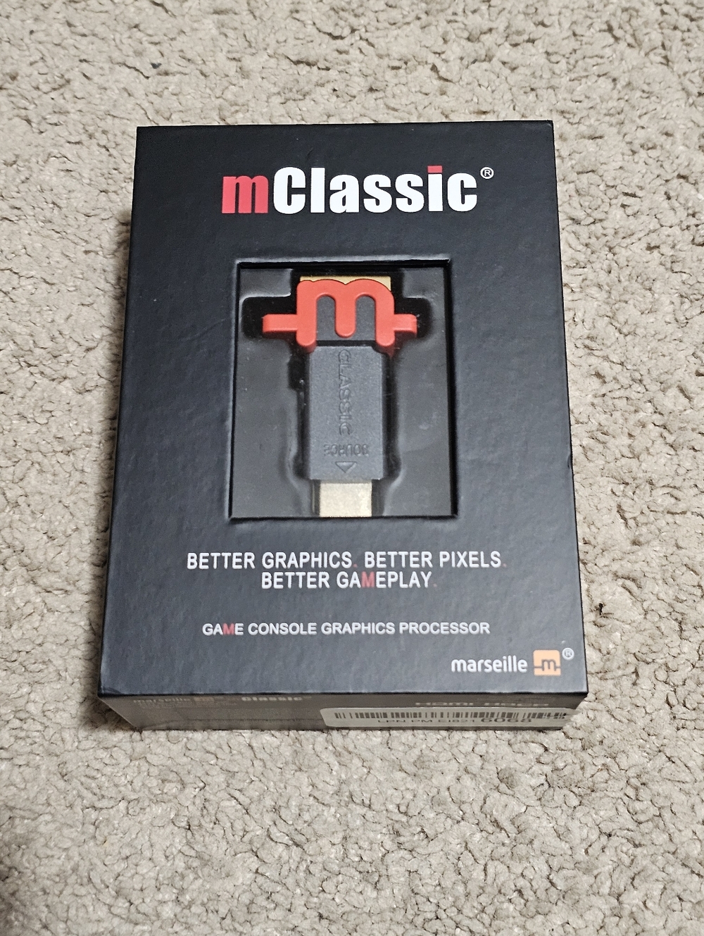 New! Marseille mClassic Plug and Play Game Console Graphics Processor / Upscaler
